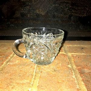 Glass tea cup